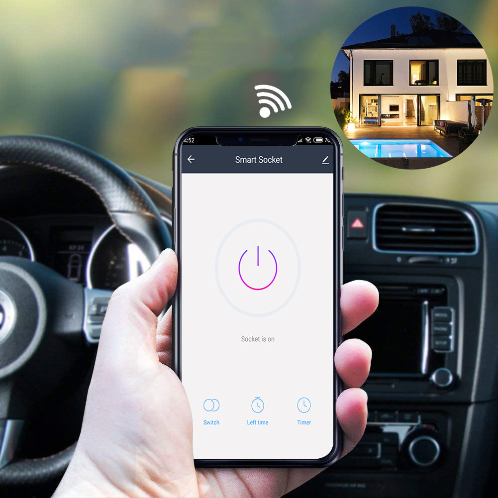 Enchufe Inteligente WiFi Smart Plug - Compatible con Alexa y Google Home